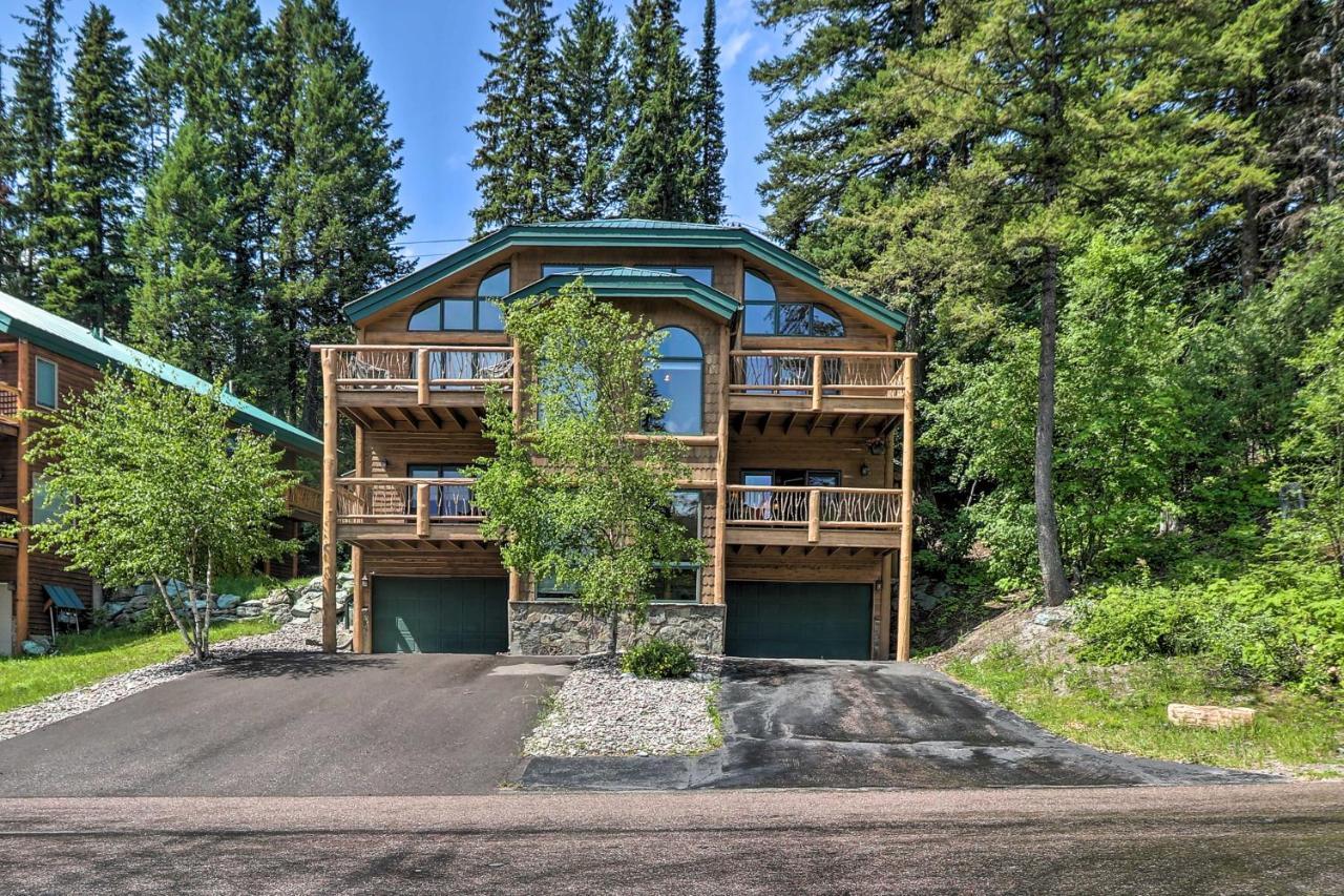 Rustic Home On Whitefish Mountain, Near Ski Run! Εξωτερικό φωτογραφία
