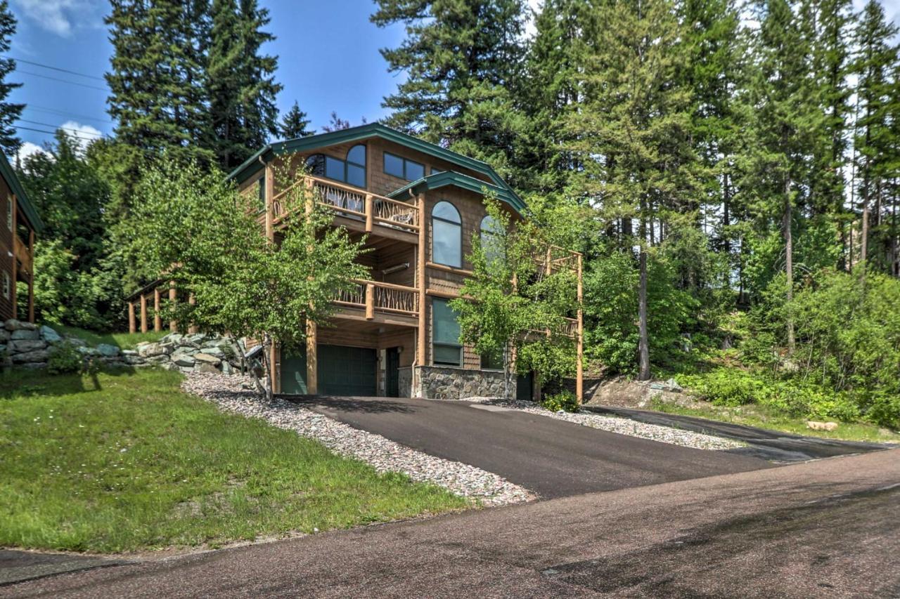 Rustic Home On Whitefish Mountain, Near Ski Run! Εξωτερικό φωτογραφία